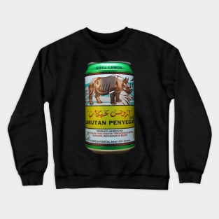 BOTTLE LARUTAN CAP BADAK Crewneck Sweatshirt